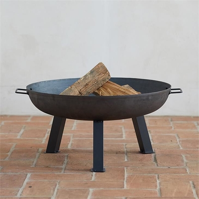Fuego negro modificado para requisitos particulares Pit Bowl de la ronda del acero de carbono del Brasil del metal de Pation