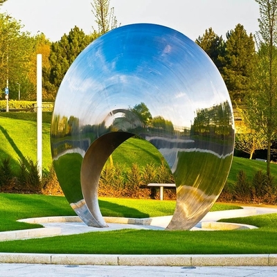 Escultura al aire libre del metal de los SS del extracto moderno del jardín