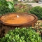 El agua al aire libre decorativa ofrece las capas freáticas circulares del acero de Corten el 100cm