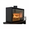 Madera ardiendo Heater Fireplace de la estufa de madera libre interior moderna de la casa