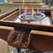 Piscina de acero decorativa al aire libre de Pit Water Bowl For Swimming del fuego de gas de Corten