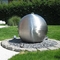Esfera de acero inoxidable moderna del patio los 60cm los 75cm