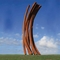 El jardín moderno de Ring Rustic Metal Yard Art del extracto esculpe ISO9001