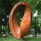 Extracto moderno Ring Corten Steel Art Sculpture